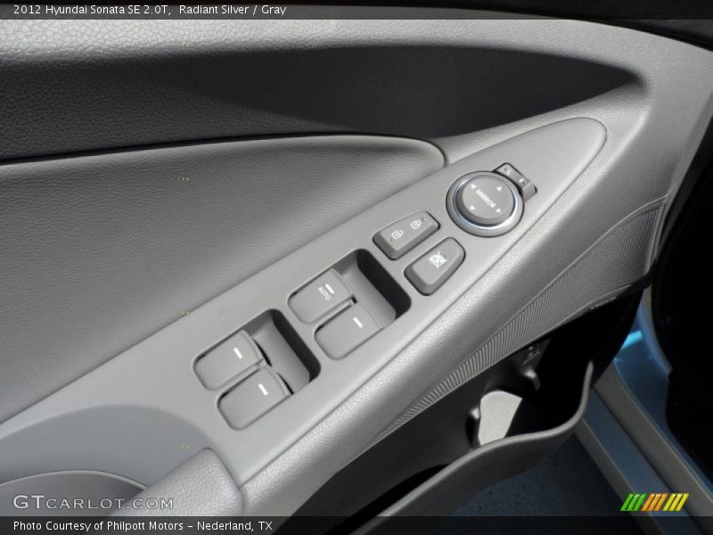 Radiant Silver / Gray 2012 Hyundai Sonata SE 2.0T