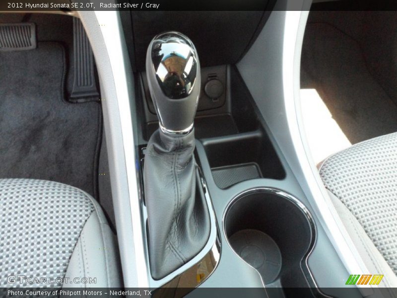 Radiant Silver / Gray 2012 Hyundai Sonata SE 2.0T