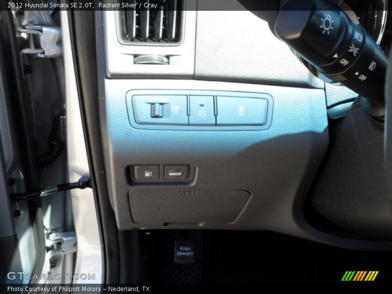Radiant Silver / Gray 2012 Hyundai Sonata SE 2.0T