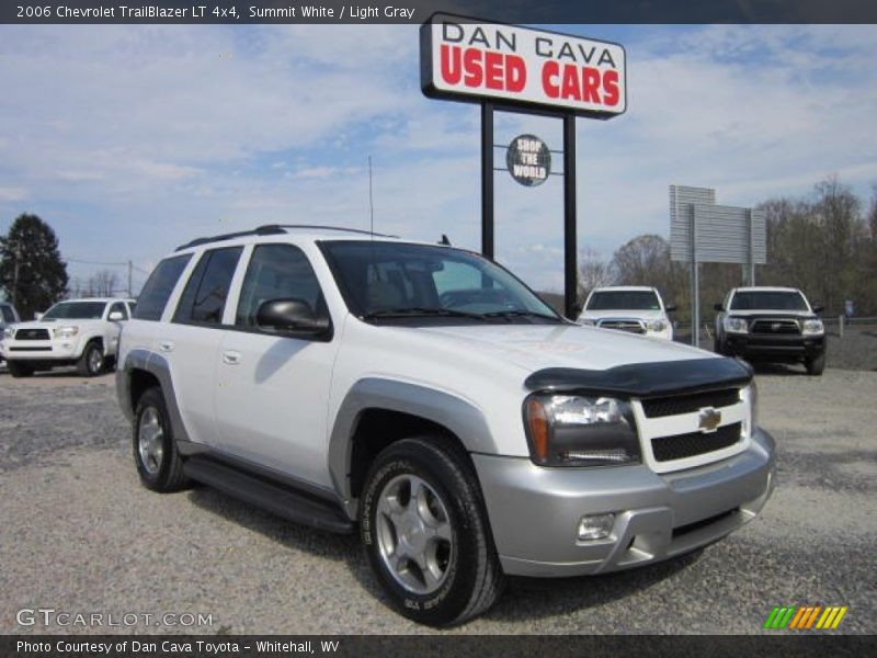 Summit White / Light Gray 2006 Chevrolet TrailBlazer LT 4x4