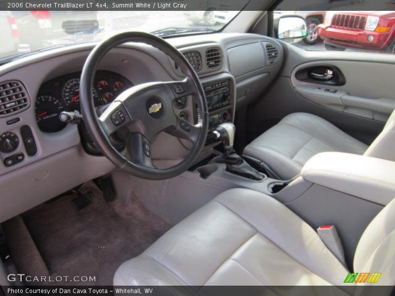 Summit White / Light Gray 2006 Chevrolet TrailBlazer LT 4x4