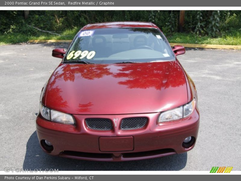 Redfire Metallic / Graphite 2000 Pontiac Grand Prix SE Sedan