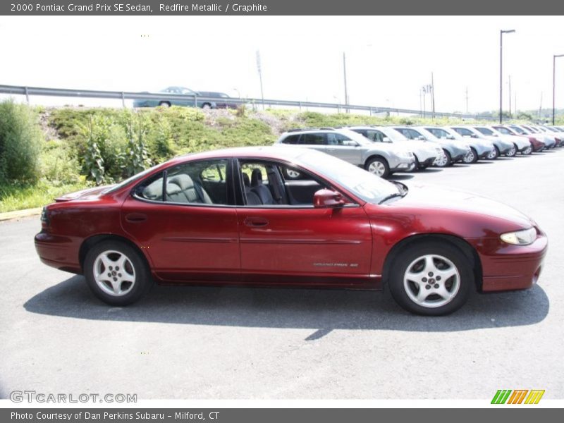 Redfire Metallic / Graphite 2000 Pontiac Grand Prix SE Sedan