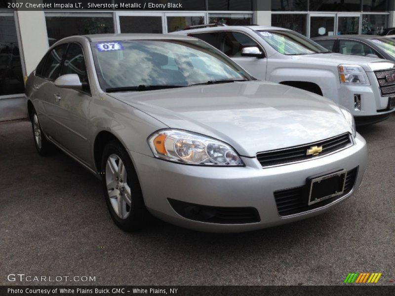 Silverstone Metallic / Ebony Black 2007 Chevrolet Impala LT