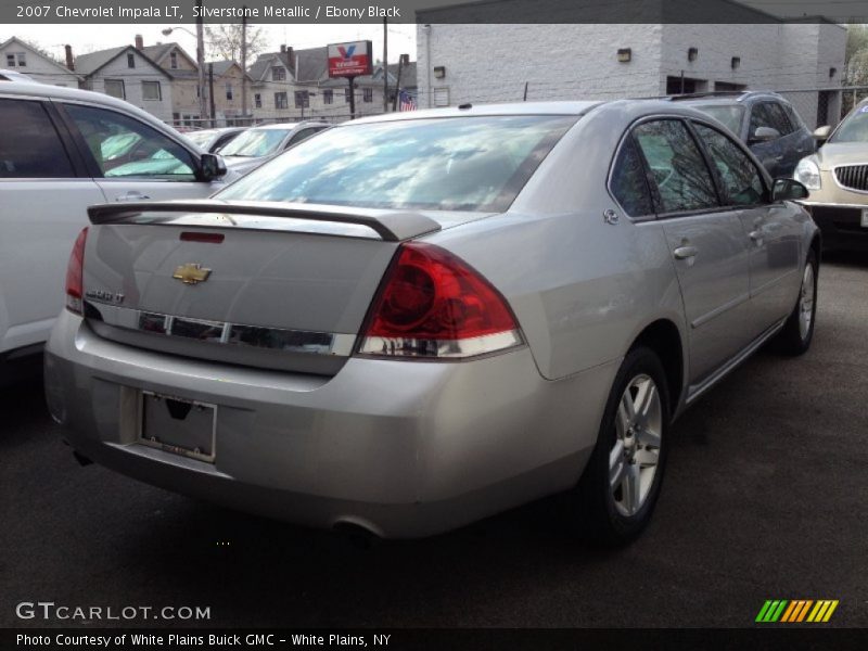 Silverstone Metallic / Ebony Black 2007 Chevrolet Impala LT