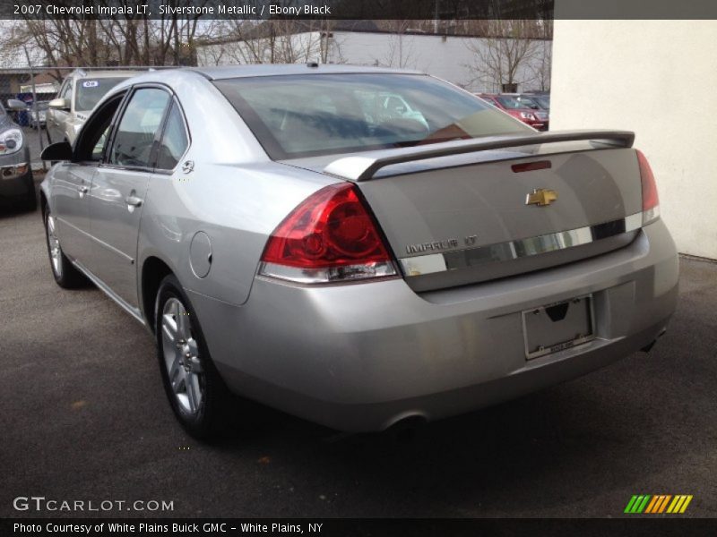 Silverstone Metallic / Ebony Black 2007 Chevrolet Impala LT