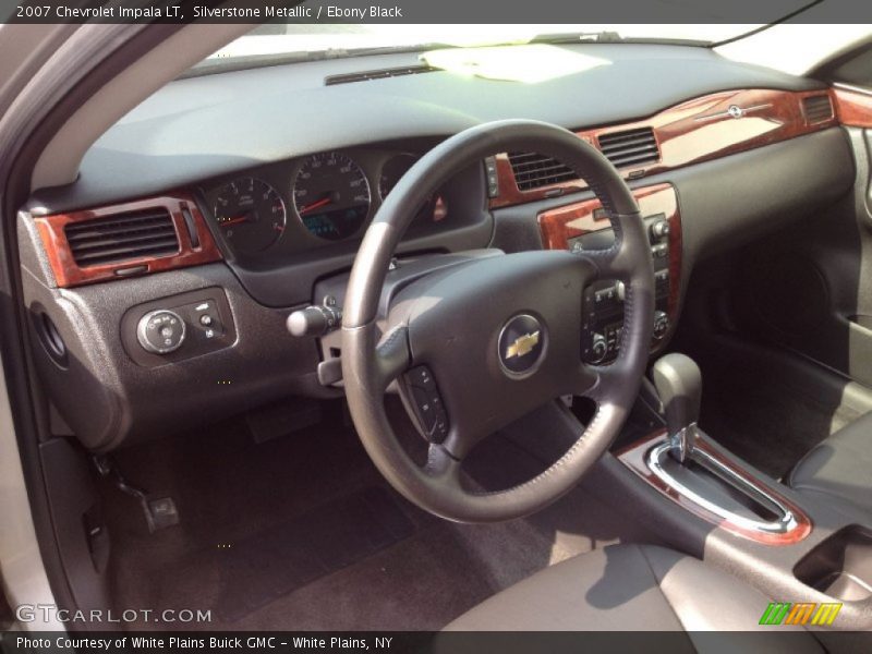 Silverstone Metallic / Ebony Black 2007 Chevrolet Impala LT