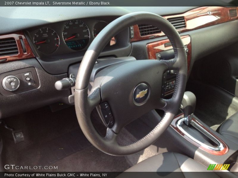 Silverstone Metallic / Ebony Black 2007 Chevrolet Impala LT