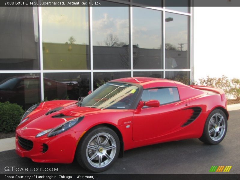  2008 Elise SC Supercharged Ardent Red