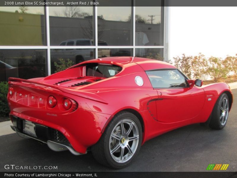  2008 Elise SC Supercharged Ardent Red