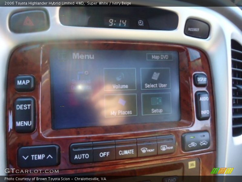 Super White / Ivory Beige 2006 Toyota Highlander Hybrid Limited 4WD