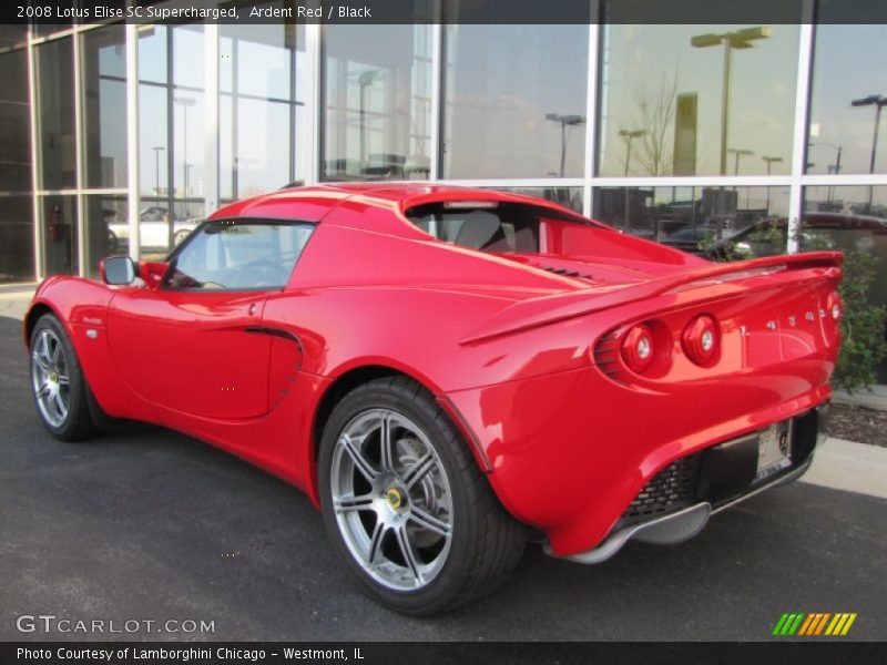  2008 Elise SC Supercharged Ardent Red