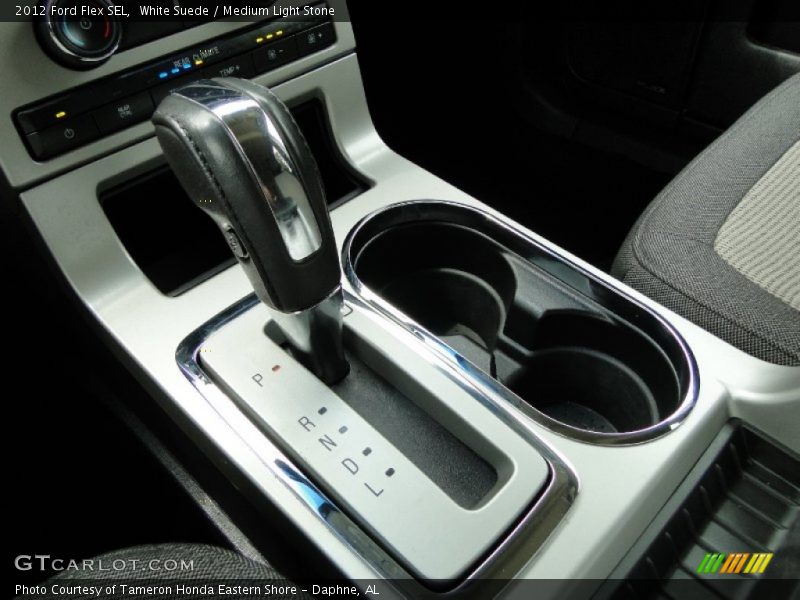 White Suede / Medium Light Stone 2012 Ford Flex SEL