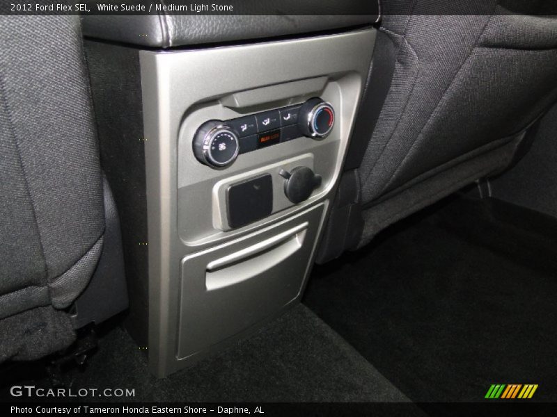 White Suede / Medium Light Stone 2012 Ford Flex SEL