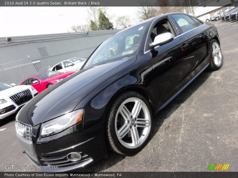 Brilliant Black / Black 2010 Audi S4 3.0 quattro Sedan