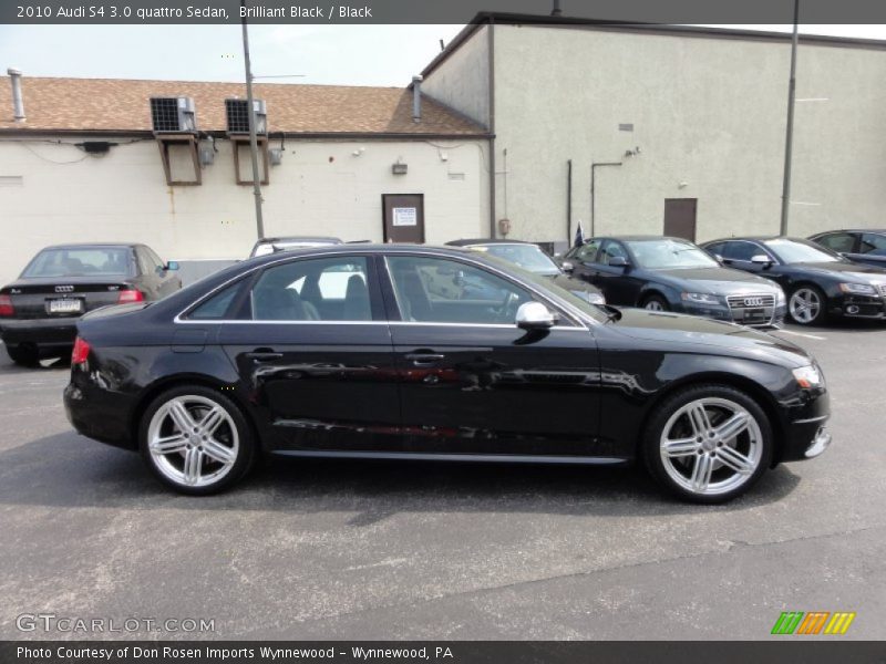 Brilliant Black / Black 2010 Audi S4 3.0 quattro Sedan