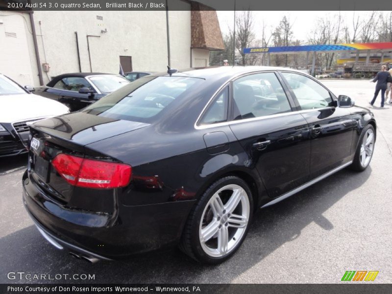 Brilliant Black / Black 2010 Audi S4 3.0 quattro Sedan
