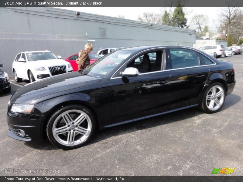Brilliant Black / Black 2010 Audi S4 3.0 quattro Sedan