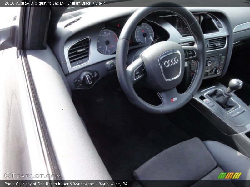 Brilliant Black / Black 2010 Audi S4 3.0 quattro Sedan