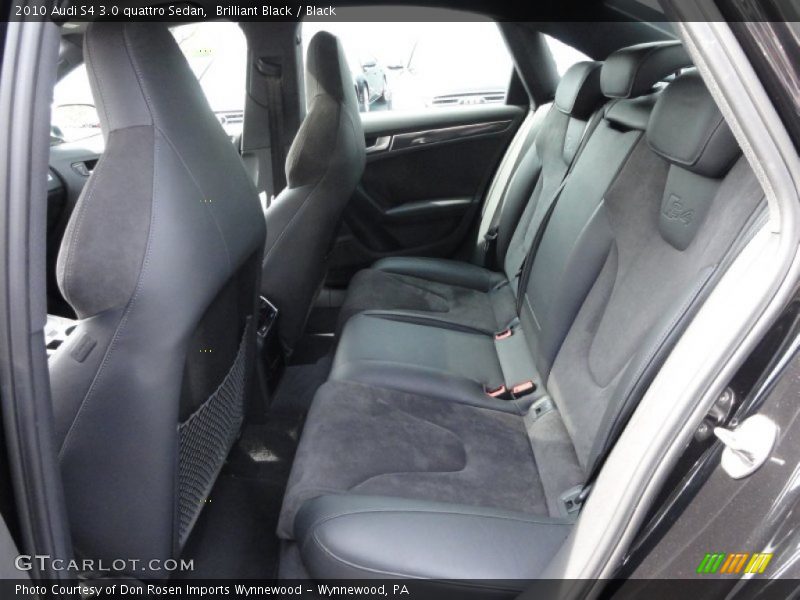 Rear Seat of 2010 S4 3.0 quattro Sedan