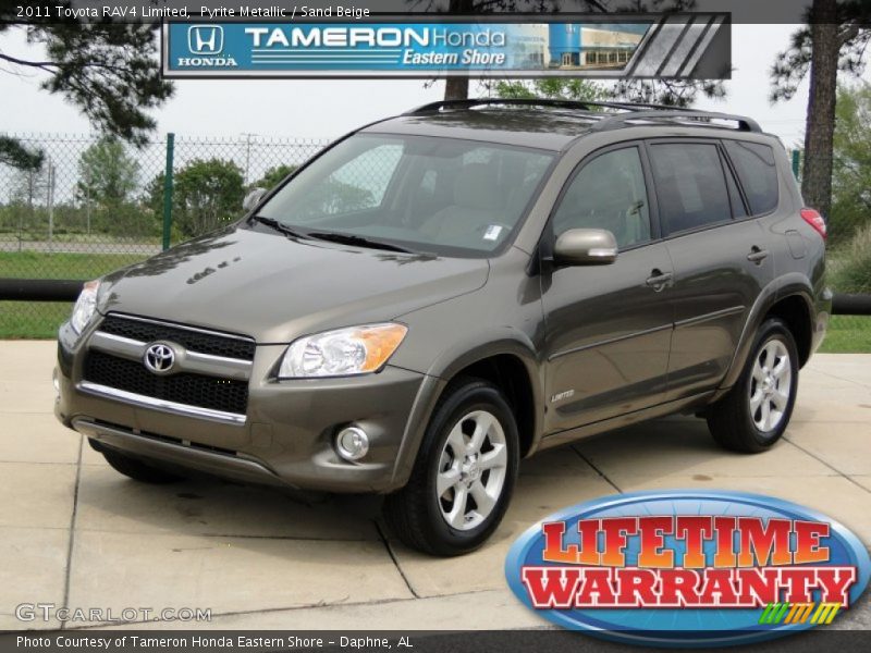 Pyrite Metallic / Sand Beige 2011 Toyota RAV4 Limited