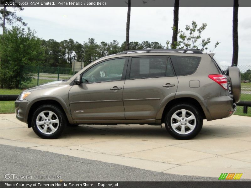 Pyrite Metallic / Sand Beige 2011 Toyota RAV4 Limited