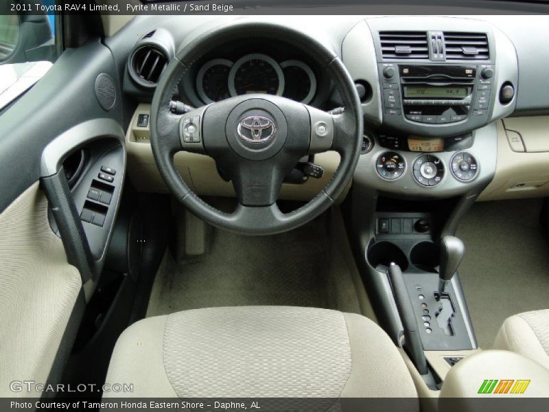 Dashboard of 2011 RAV4 Limited