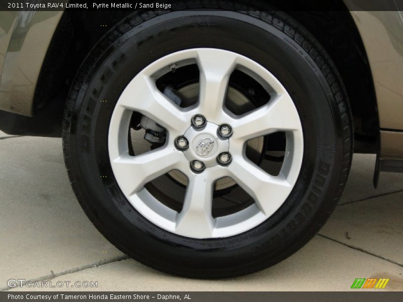 Pyrite Metallic / Sand Beige 2011 Toyota RAV4 Limited