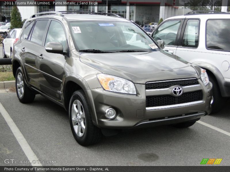 Front 3/4 View of 2011 RAV4 Limited