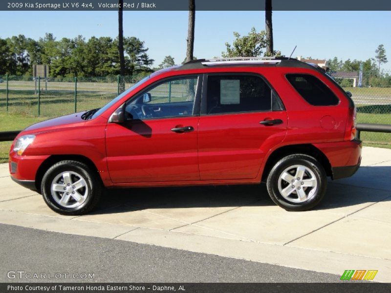  2009 Sportage LX V6 4x4 Volcanic Red