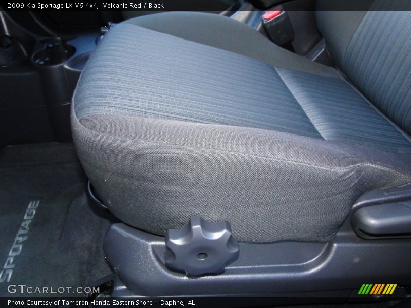 Volcanic Red / Black 2009 Kia Sportage LX V6 4x4