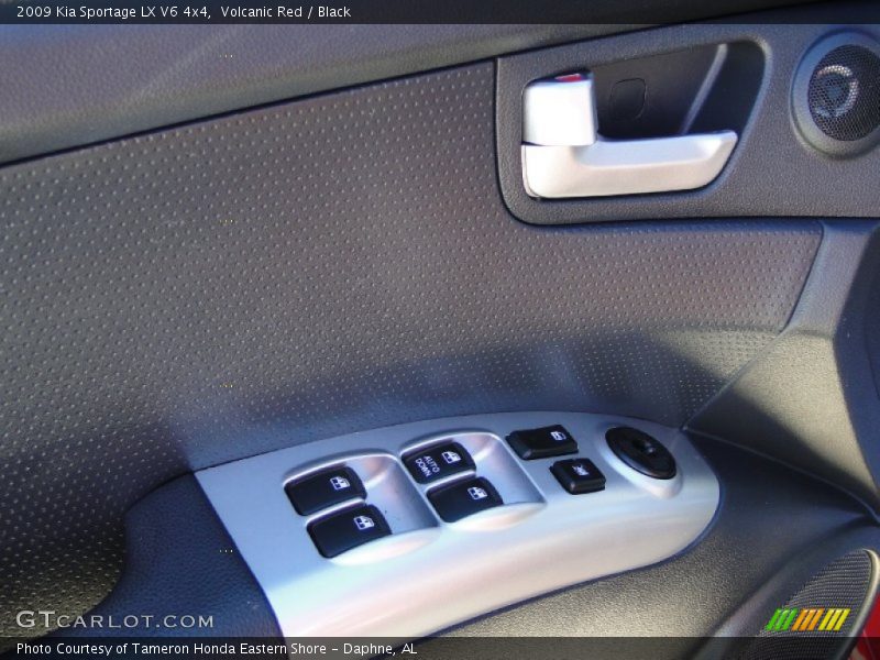 Volcanic Red / Black 2009 Kia Sportage LX V6 4x4