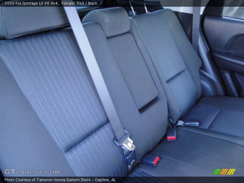 Volcanic Red / Black 2009 Kia Sportage LX V6 4x4