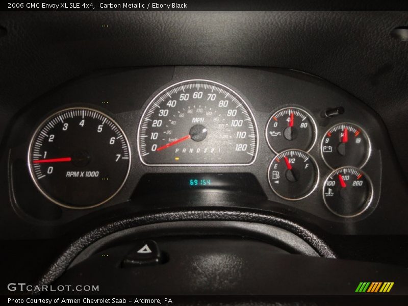 Carbon Metallic / Ebony Black 2006 GMC Envoy XL SLE 4x4