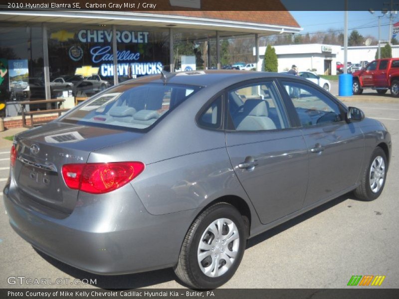 Carbon Gray Mist / Gray 2010 Hyundai Elantra SE