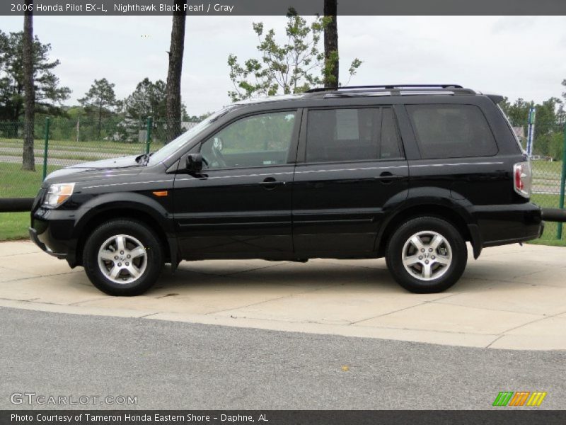 Nighthawk Black Pearl / Gray 2006 Honda Pilot EX-L