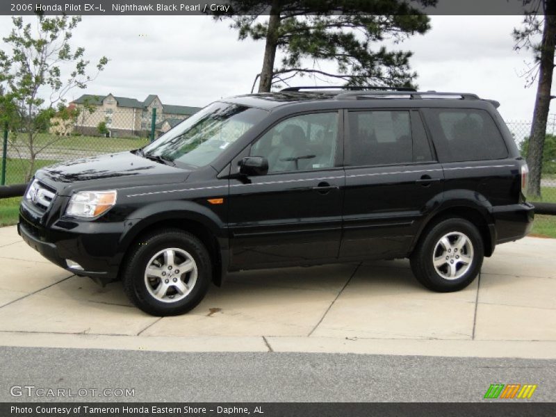 Nighthawk Black Pearl / Gray 2006 Honda Pilot EX-L