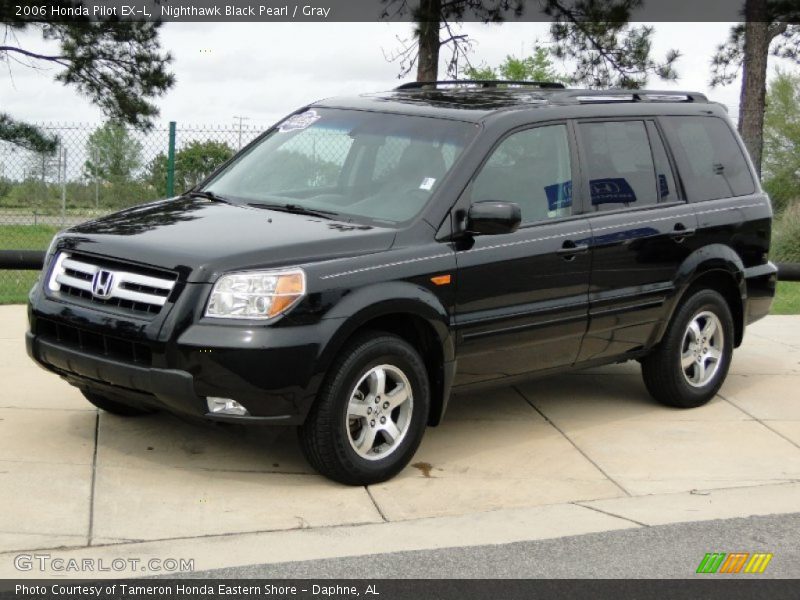 Nighthawk Black Pearl / Gray 2006 Honda Pilot EX-L