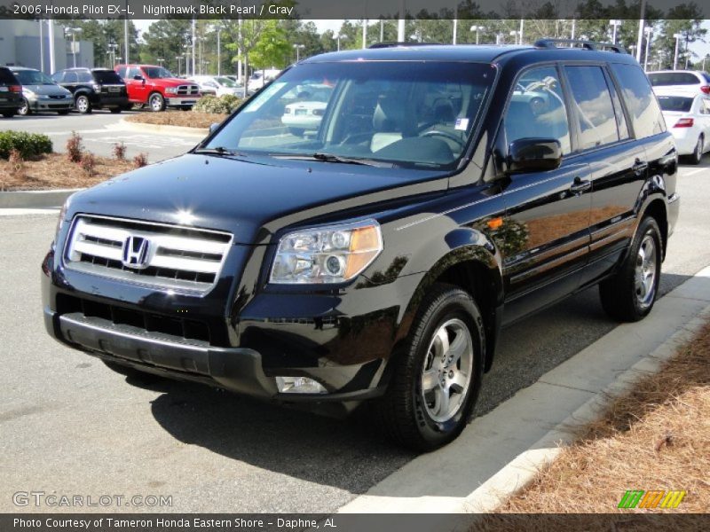 Nighthawk Black Pearl / Gray 2006 Honda Pilot EX-L