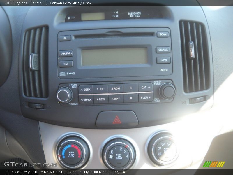 Carbon Gray Mist / Gray 2010 Hyundai Elantra SE