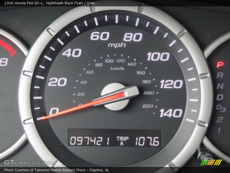 Nighthawk Black Pearl / Gray 2006 Honda Pilot EX-L