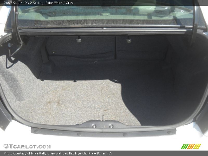 Polar White / Gray 2007 Saturn ION 2 Sedan