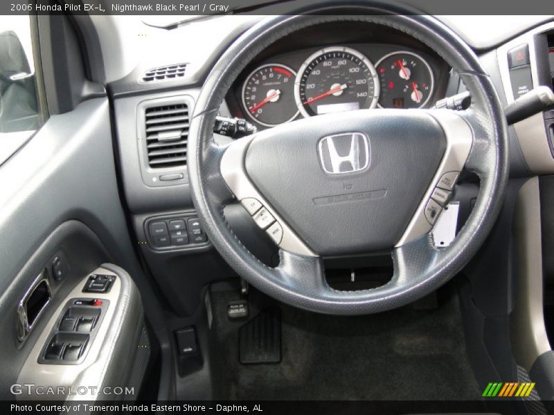 Nighthawk Black Pearl / Gray 2006 Honda Pilot EX-L