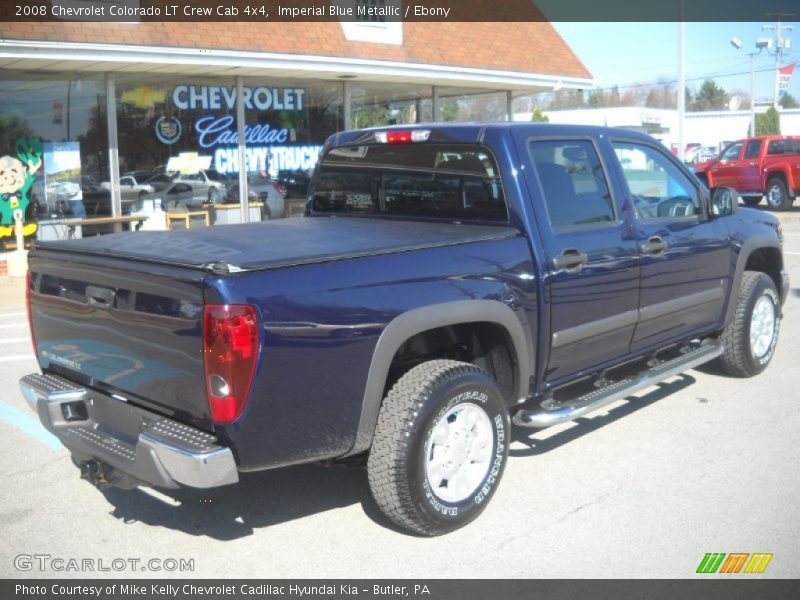Imperial Blue Metallic / Ebony 2008 Chevrolet Colorado LT Crew Cab 4x4