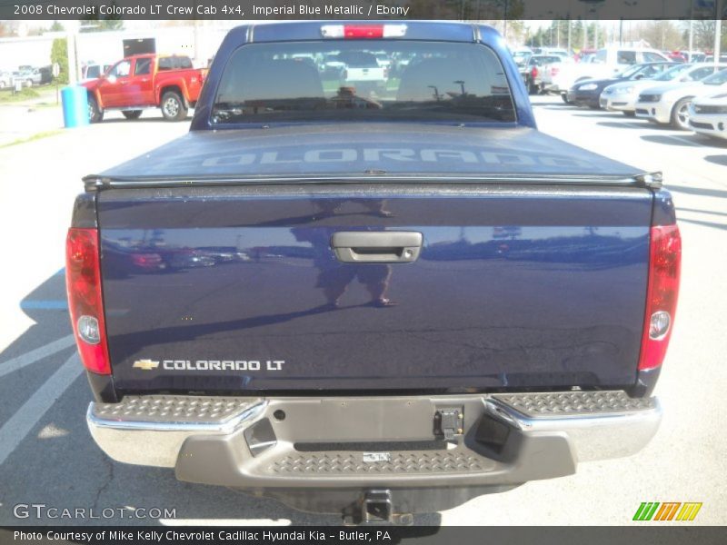 Imperial Blue Metallic / Ebony 2008 Chevrolet Colorado LT Crew Cab 4x4
