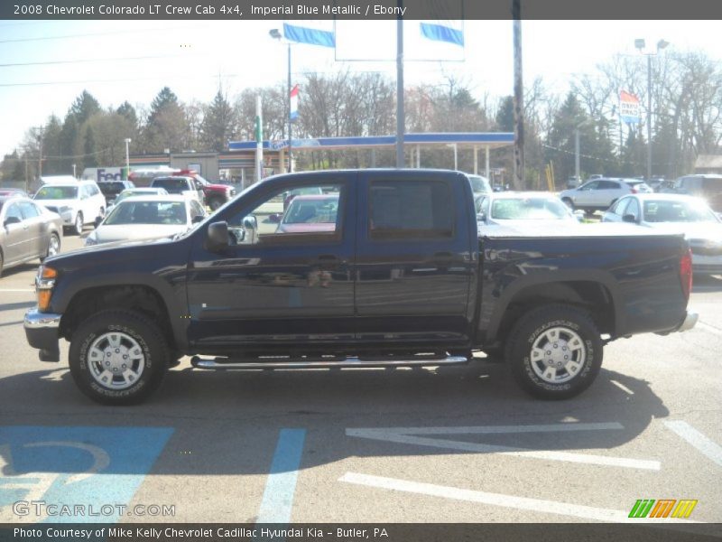 Imperial Blue Metallic / Ebony 2008 Chevrolet Colorado LT Crew Cab 4x4