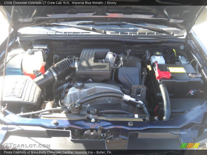Imperial Blue Metallic / Ebony 2008 Chevrolet Colorado LT Crew Cab 4x4
