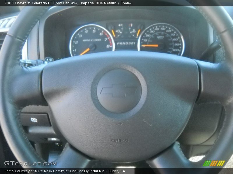 Imperial Blue Metallic / Ebony 2008 Chevrolet Colorado LT Crew Cab 4x4
