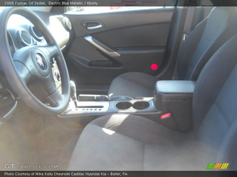 Electric Blue Metallic / Ebony 2006 Pontiac G6 Sedan
