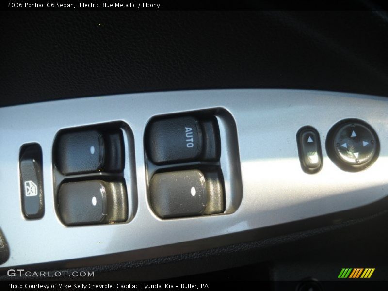 Electric Blue Metallic / Ebony 2006 Pontiac G6 Sedan